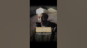 عبد الباسط عبد الصمد﴿وَتَرَى الْمُجْرِمِينَ يَوْمَئِذٍ مُّقَرَّنِينَ فِي الْأَصْفَادِ﴾ سورة إبراهيم