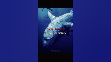 Earth’s Oldest Killer Meets Its End 😳🦈 #prehistoricanimals #sharks