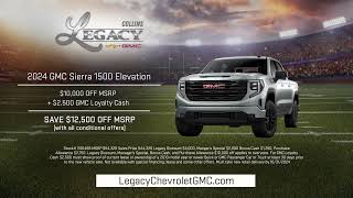 Get Monster Savings on a 2024 GMC Sierra 1500 Elevation at Legacy in Collins, MS Legacy Chevrolet Collins Ms