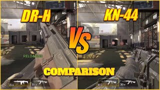 *NEW* DR-H(SCAR-H) vs KN-44 Comparison | Call of Duty Mobile | Poco F1