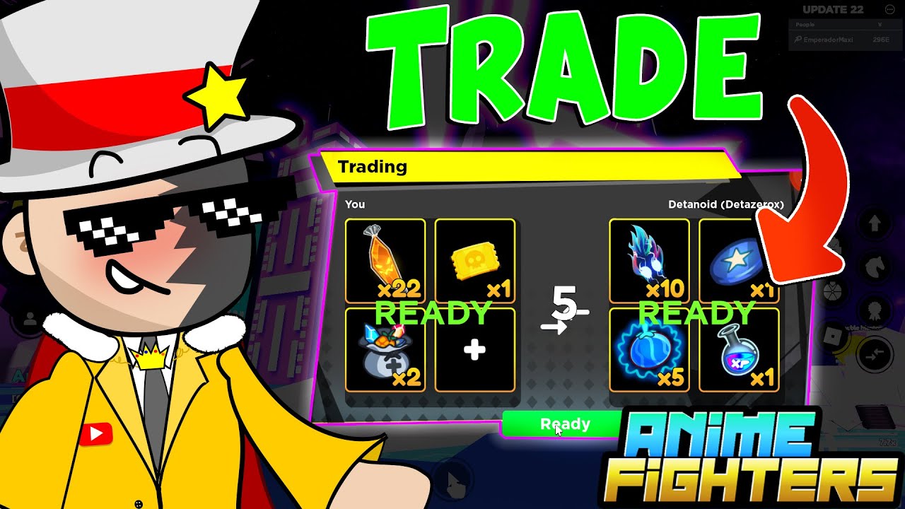 ANIME FIGHTERS TRADING DISCORD! FIND AWSOME TRADES AND FLEX! 