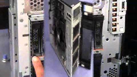 IBM System X 3500 M4 Remove 2.5 inch Hot Swap Hard Disk Drive