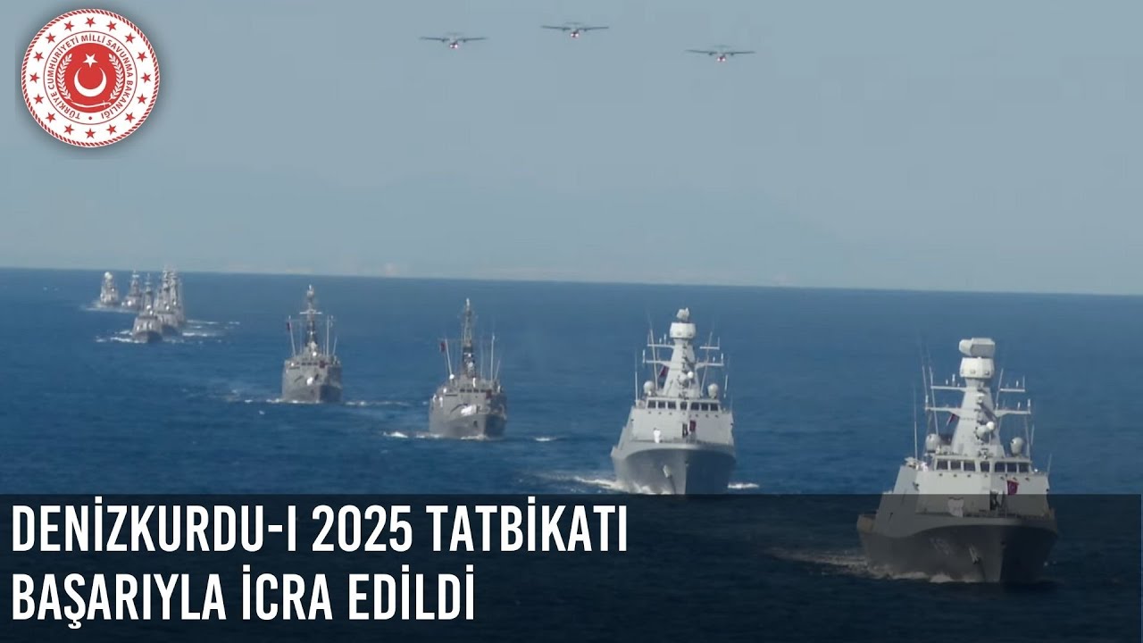 Denizkurdu-I 2025 Tatbikatı Başarıyla İcra Edildi