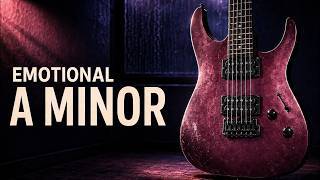 Emotional Guitar Backing Track in A Minor | 75 BPM