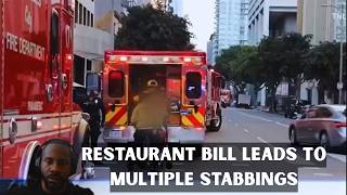 Restaurant Bill Leads To Multiple Stabbings