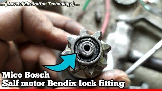 Auto self Bendix Drive lock fitting ! Naveed Electration Technology screenshot 5