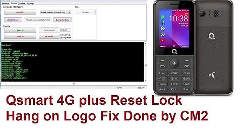 Qsmart 4G Plus Reset Lock Hang ON Logo Fix Done By CM2