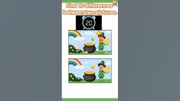 Find 10 Differences Between Two Pictures | Spot the Difference Game for Kids 🔍🧠 | Hello Baby Shorts
