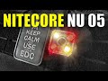 Компактный фонарик маяк NITECORE NU05 для EDC и НАЗ!