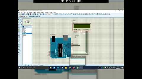 Cara membuat running text di proteus