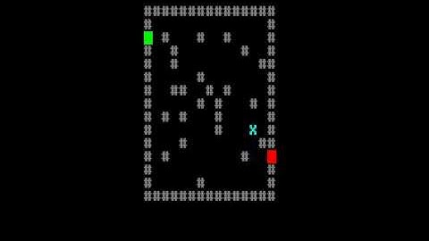 [C++] ASCII art - Maze Blaze game