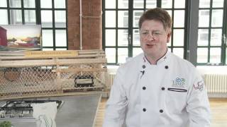 Chef Michael Howell talks about snow crab and sweet pea risotto and Nova Scotian food