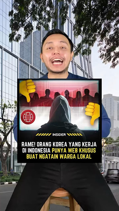 Orang Korea ngatain orang Indonesia?! Sampe bikin forum sendiri? #shorts