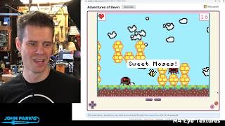 MakeCode Arcade Game of the Week: Adventures of Bevin @adafruit @johnedgarpark #adafruit #makecode