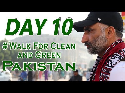 Day 10 starts Walk For Clean & Green Pakistan, Peer Jhando Towards Moro Sindh