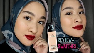 THE TRUTH.. Maybelline Fit Me Foundation | WEAR TEST + HONEST REVIEW