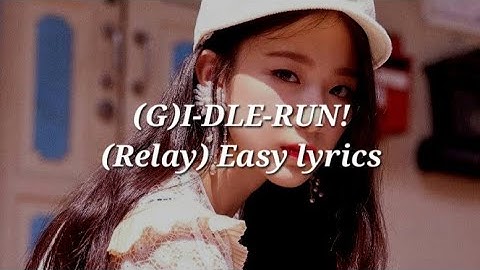 (G)I-DLE-RUN! (Relay) (Animation 