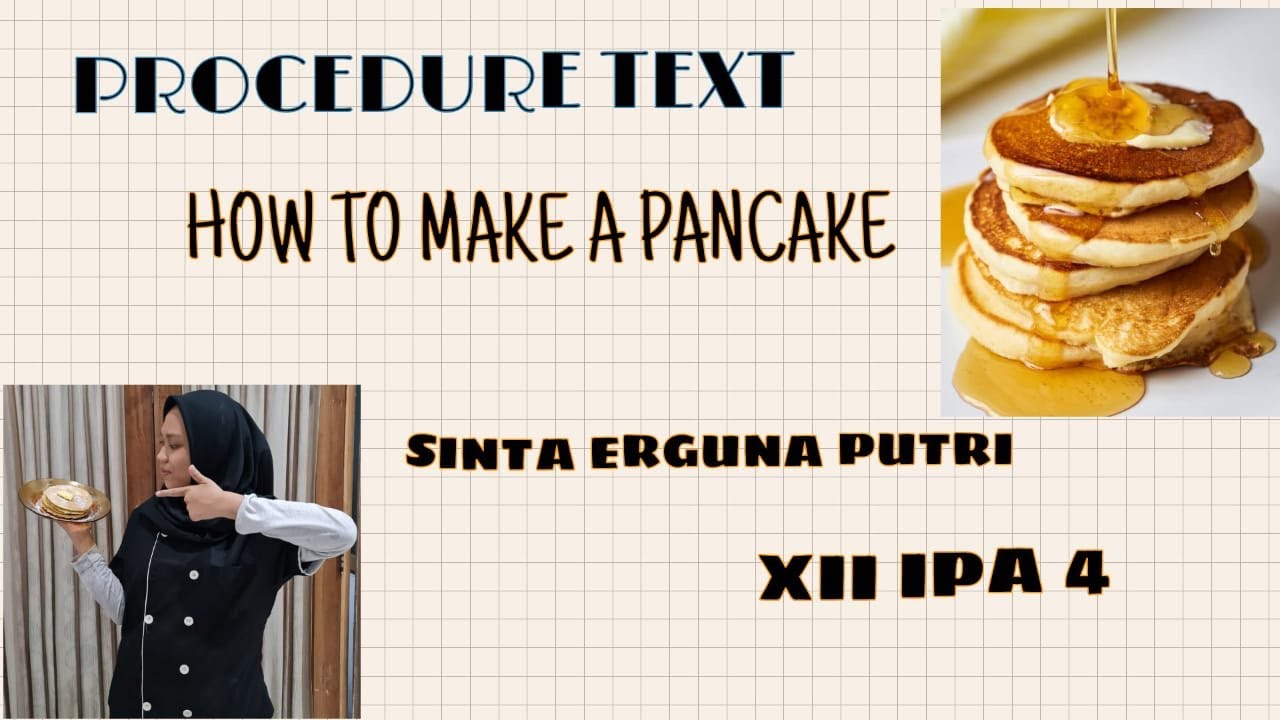 Procedure Text How To Make Pancake