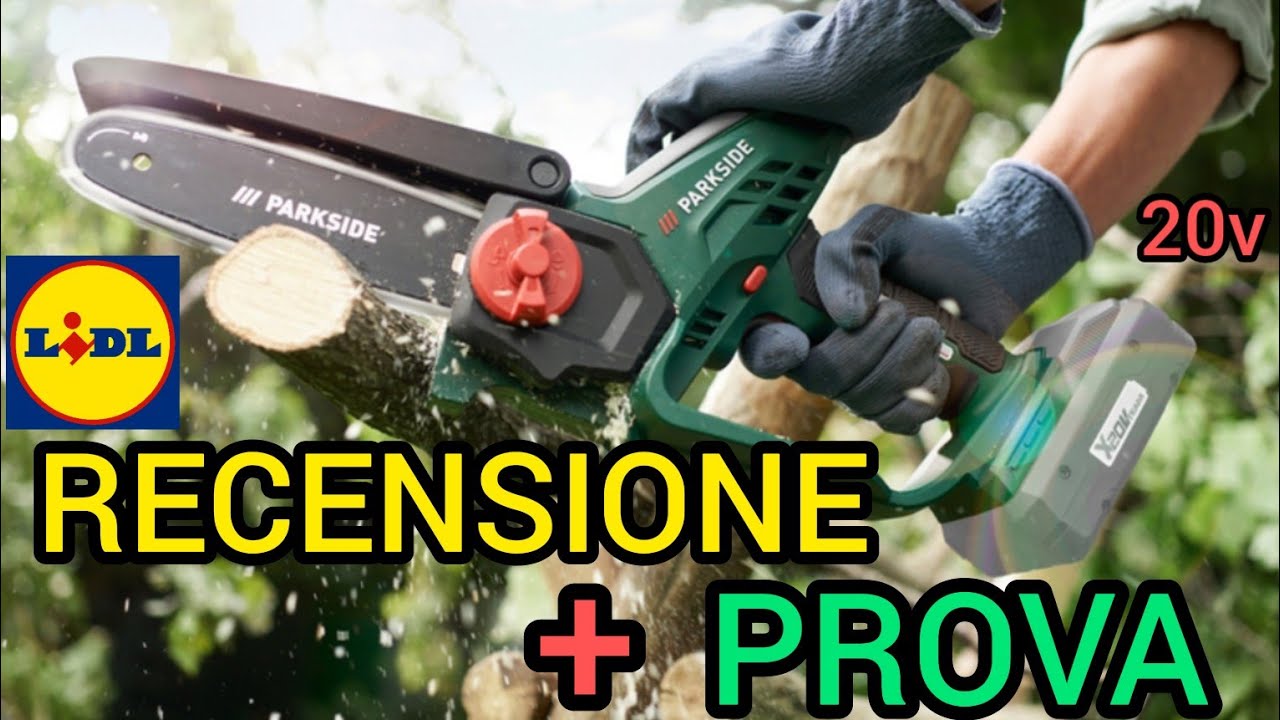 Parkside PERFORMANCE® - Motosega a batteria da 40 V, senza batteria e  caricatore : : Giardino e giardinaggio