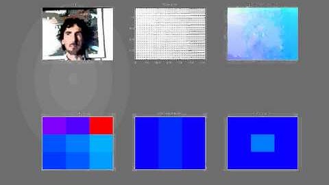 Replay Attack: Optical Flow Fields (Horn+Schunk) @ matlab