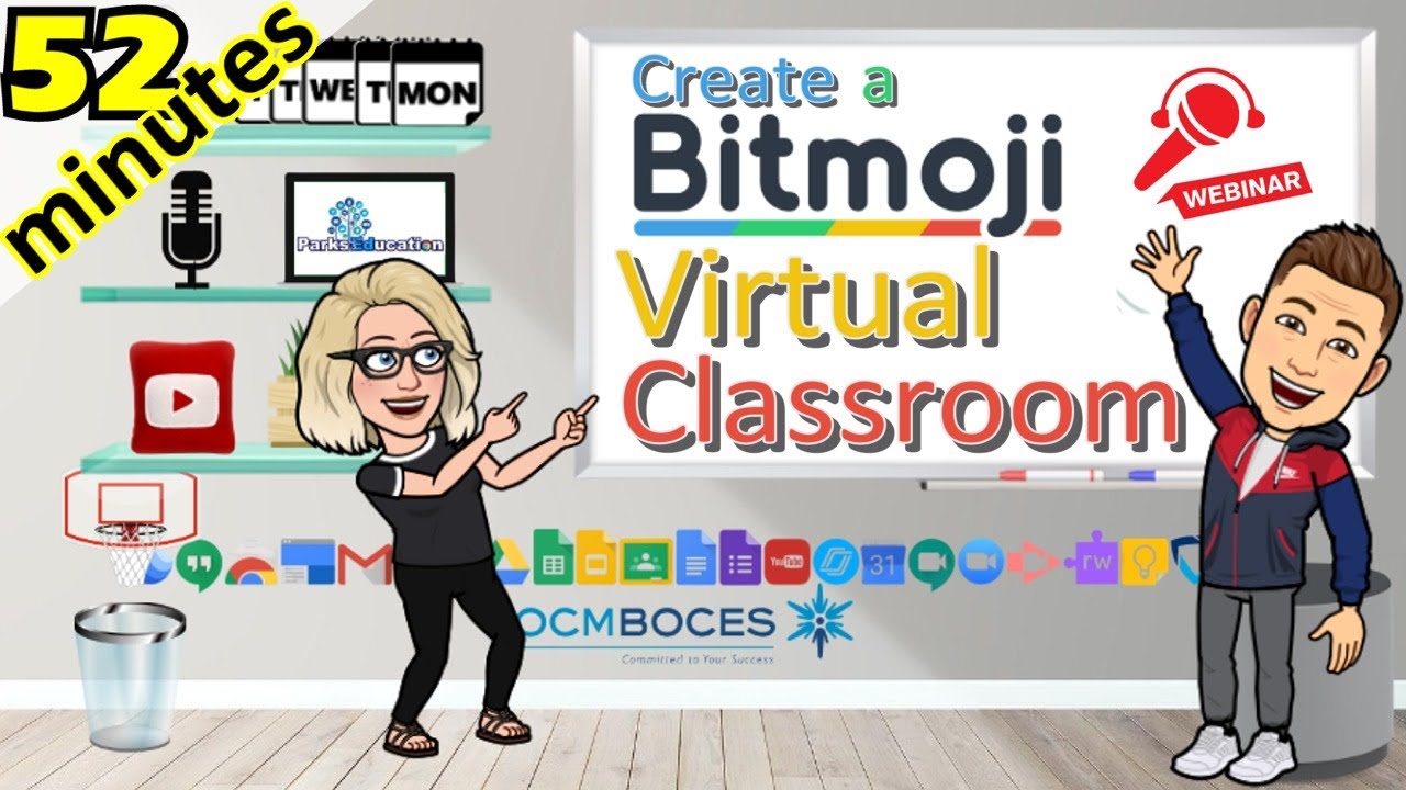 How to Create Bitmoji Virtual Classroom in Google Slides ...