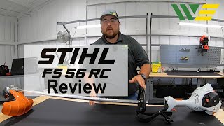 Stihl FS56RC-E Gas Trimmer Review and Raw Demo Thumbnail