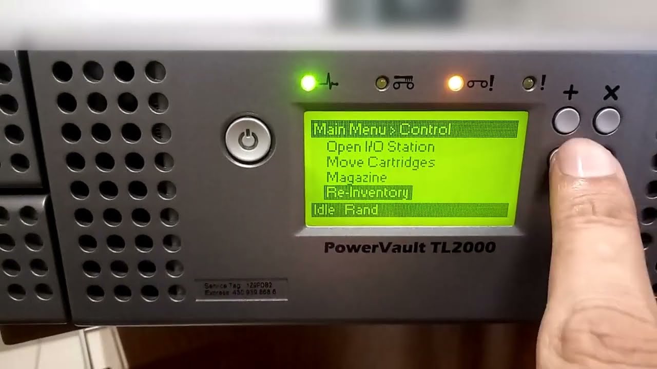 How to configure Dell Tape library TL 2000 Part 2 of 3 | Zuhaib Siddiqui