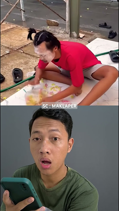 tutorial makan kerupuk #comedy #fun #videongonten #videolucu #short