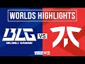 BLG vs FNC Highlights | Worlds 2025 Swiss Stage | Bilibili Gaming vs Fnatic
