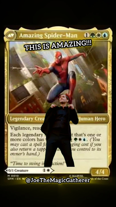 Download lagu 🚨 AMAZING SPIDERMAN 🚨 #MTG #MagicTheGathering #EDH #LOTR #TCG #Foil #SLD #FL #ART #lol #Nerd #Hi