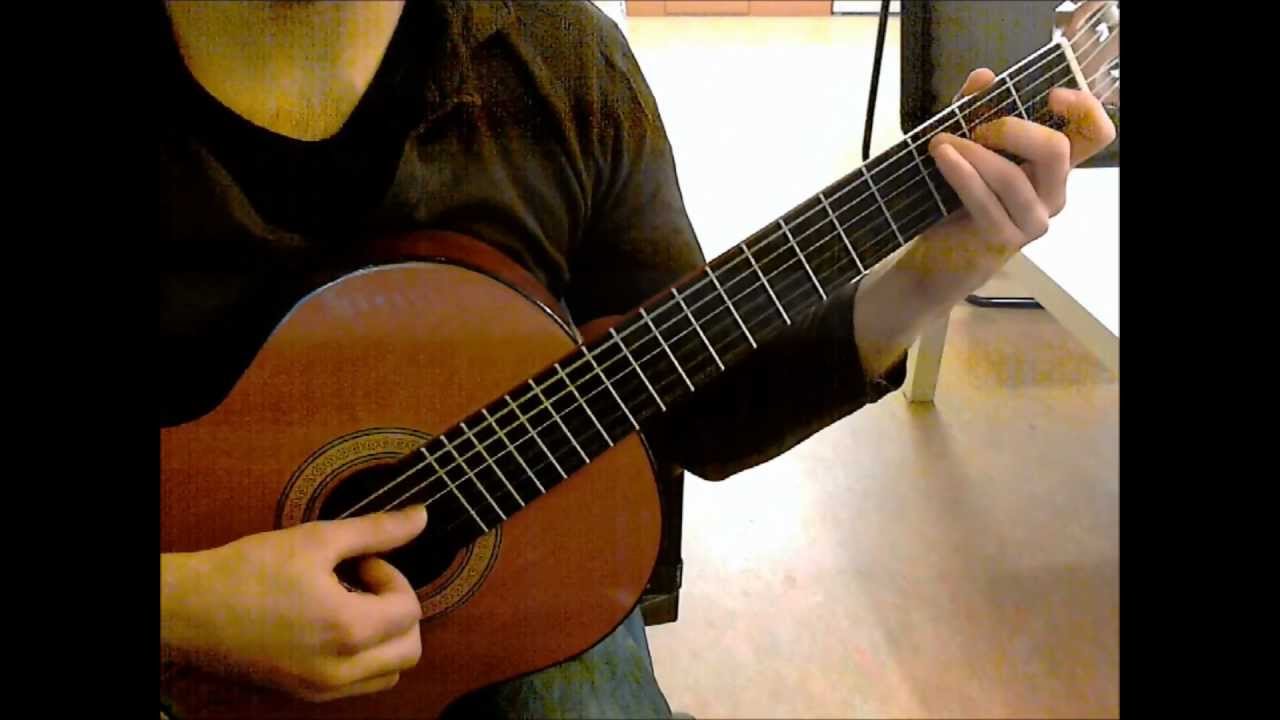 how to play wind waker songs on acoustic guitar