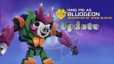 Angry Birds Transformers Bludgeon Upgrade & Gameplay