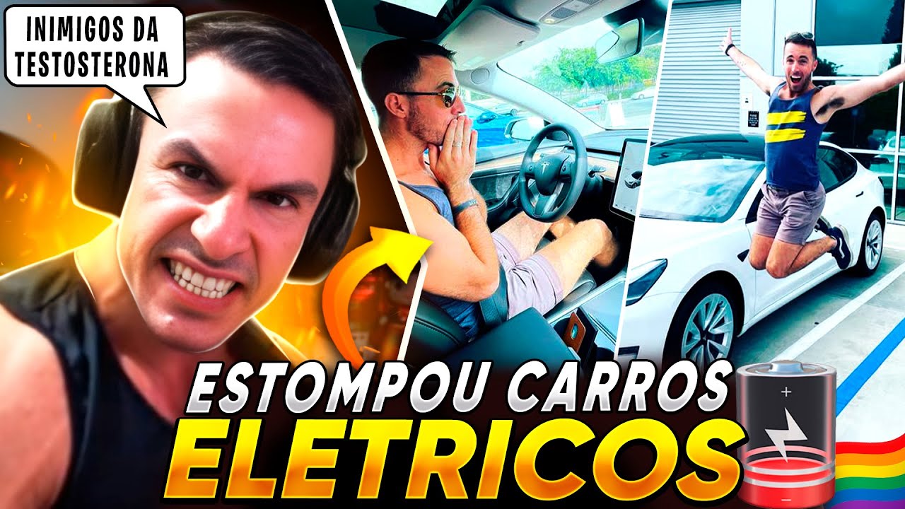 SUPER XANDÃO fica FURIOSO e ESTOMPA os DONOS de CARROS ELÉTRICOS KKKKKKKKKK
