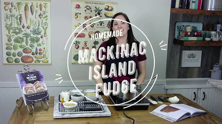 How to Make Homemade Mackinac Island Fudge