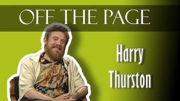 Harry Thurston | Off the Page Series 2 program 21 | MSVU Archives Audio/Video Collection