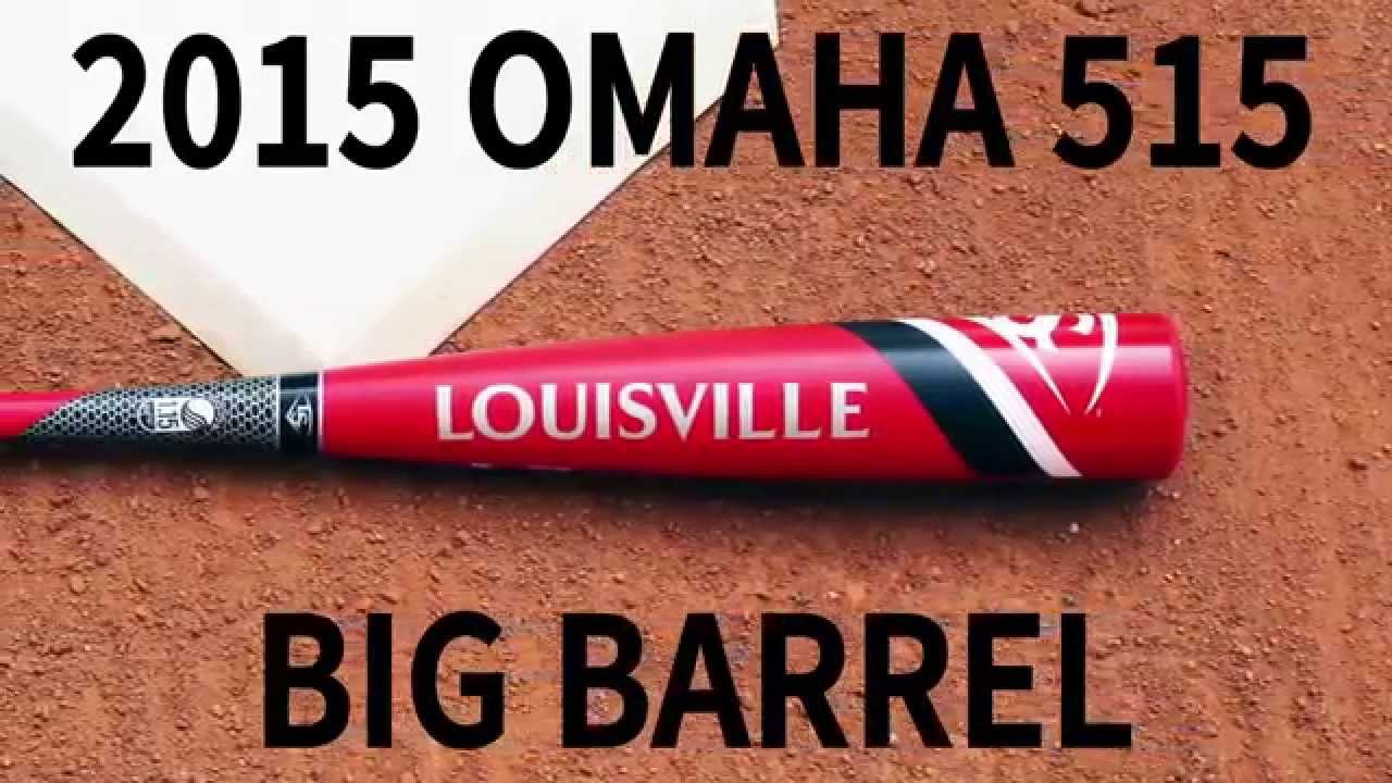 2015 Louisville Slugger Omaha 515 Senior League Baseball Bat SLO515 - YouTube