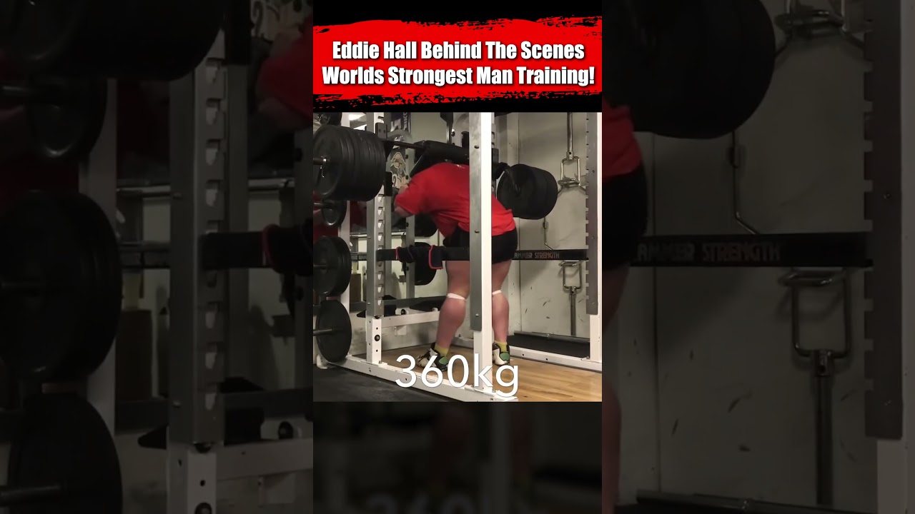 Тренировка Эдди Холла для сильнейшего человека мира