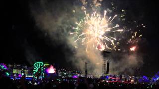 Fireworks Finale during Above & Beyond (Saturday Night) @ EDC Las Vegas 2015 [1080p]