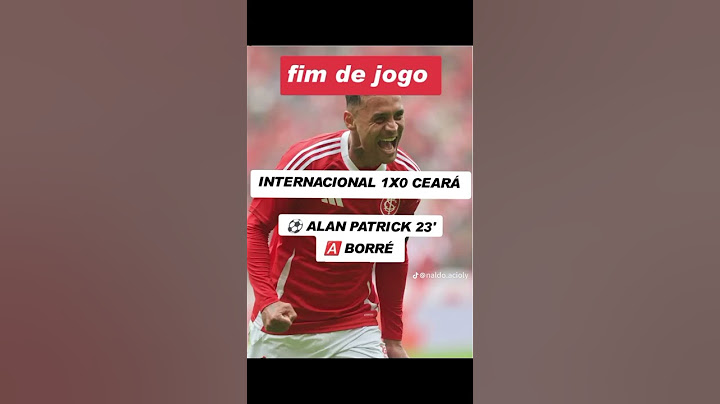 Alan Patrick decide e Inter vence o Ceará 🔴⚪🔥 #internacional #cearásc #brasileirão #futebol