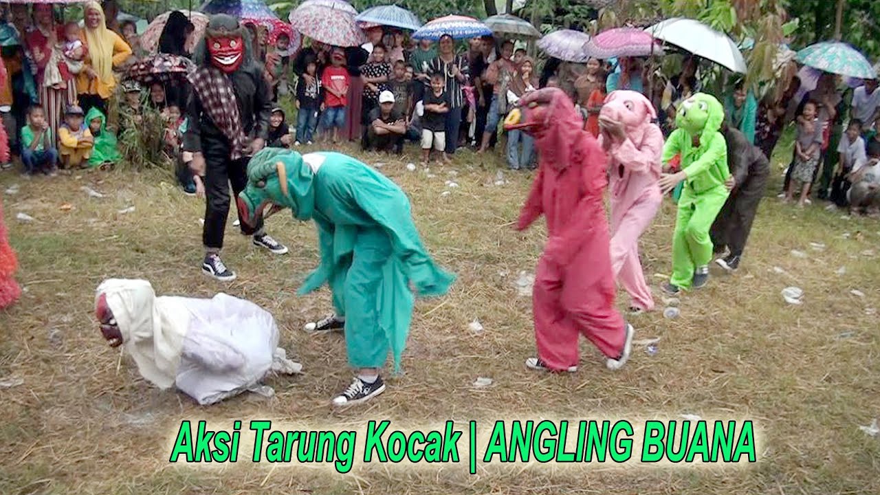 AKSI TARUNG KOCAK POCONG CEPOT MACANAN | BUROK ANGLING BUANA | DK.PARI