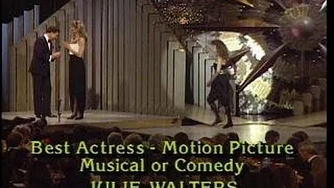 Julie Walters Wins Best Actress Motion Picture Mus...