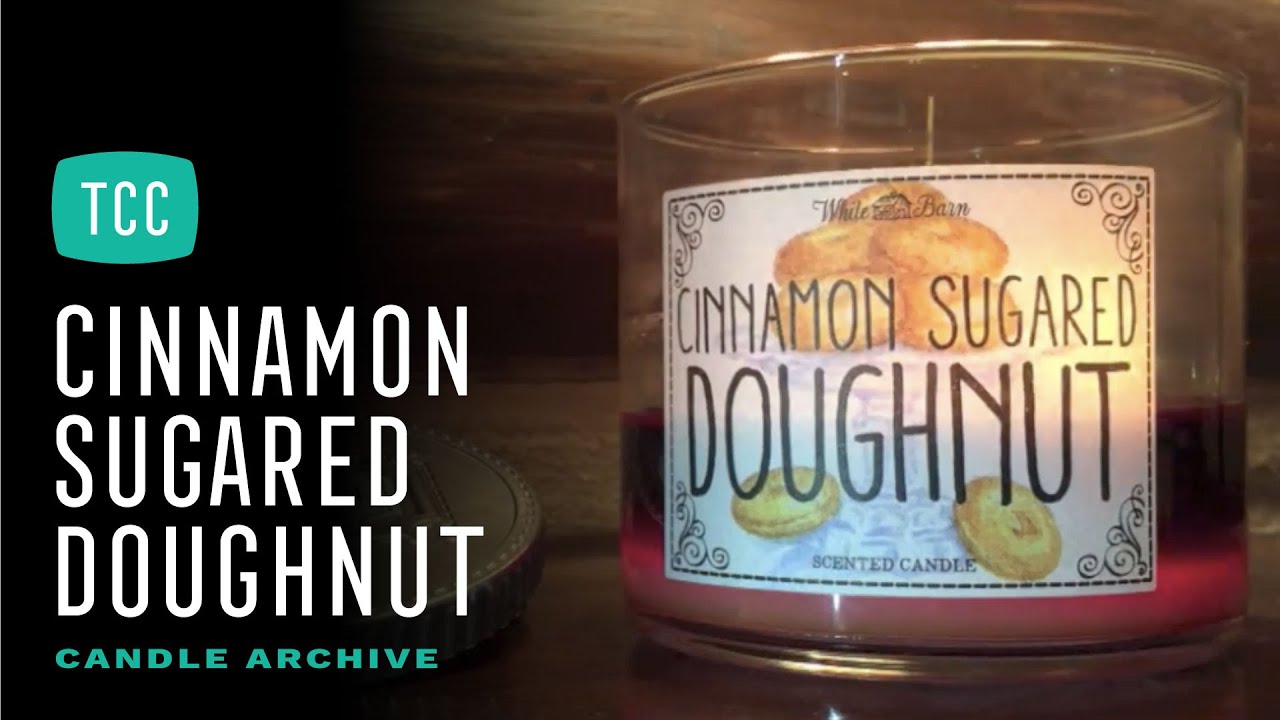 Cinnamon Sugared Doughnut Candle Review - Bath & Body Works