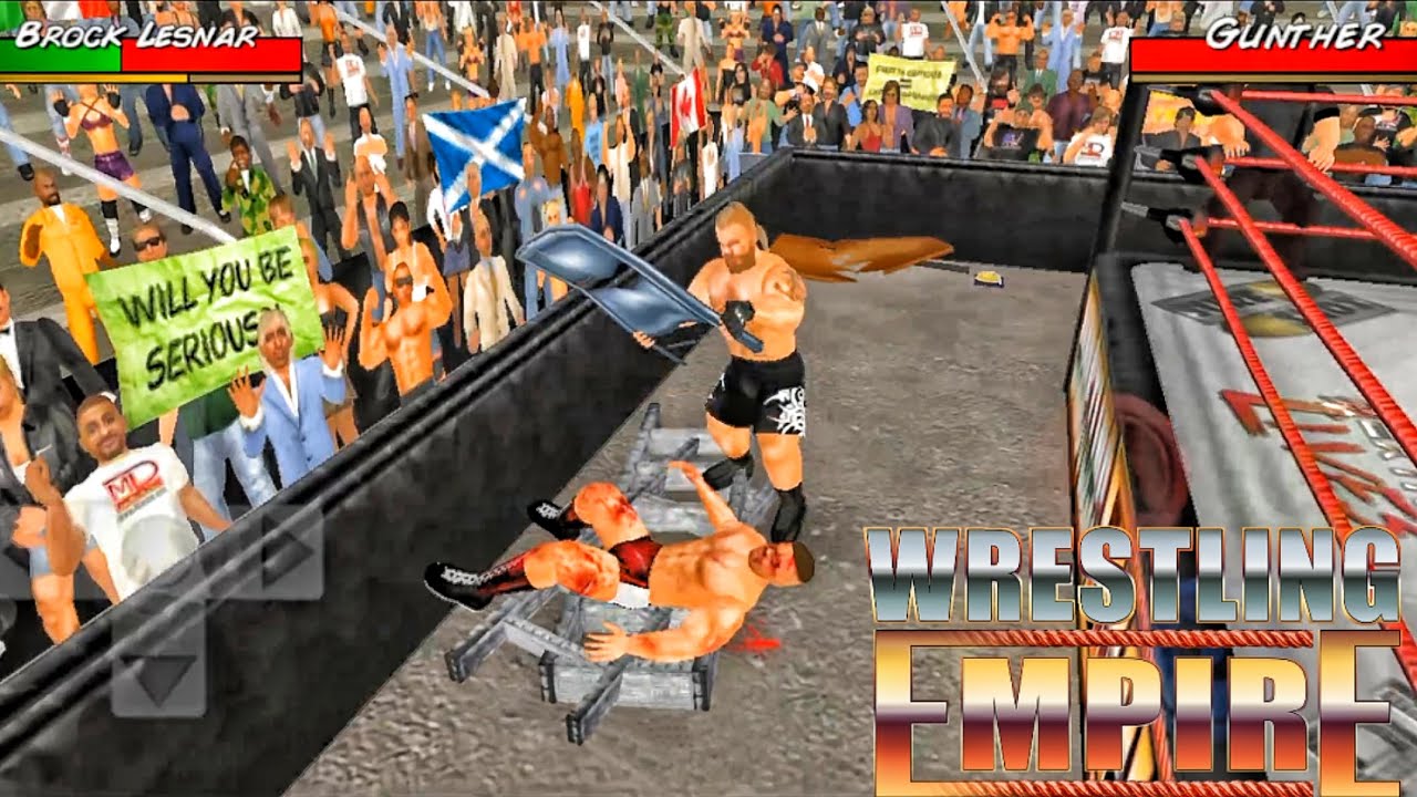 Brock Lesnar vs Gunther | Extreme Rules Match | Wrestling Empire |