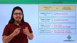 Class 9th – Mole Concept | Atoms and Molecules | Tutorials Point