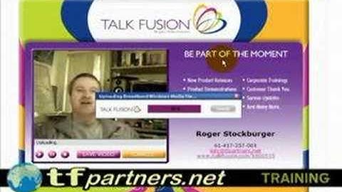 How to send Video Emails with Talk Fusion