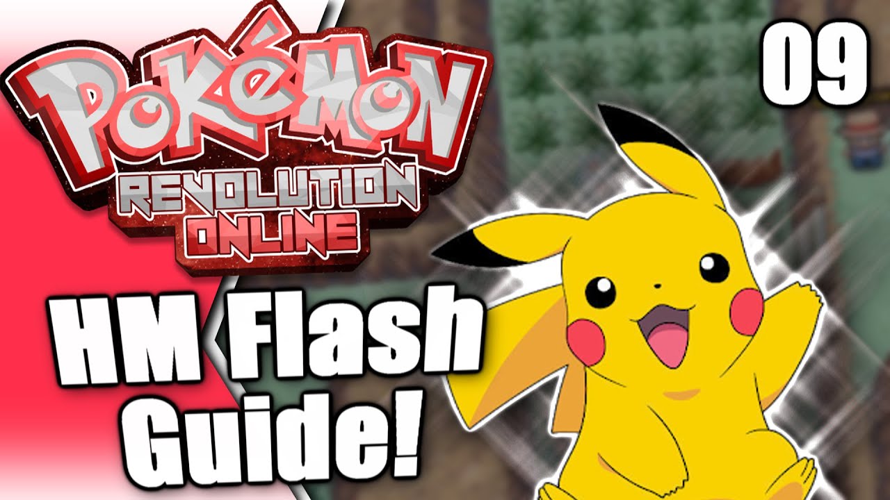 HOW TO GET HM FLASH! Pokemon Revolution Online Gameplay! Part 9 YouTube