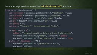 How to Fix Your JavaScript Registration Validation Issues