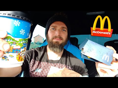 ASMR McDonalds Mukbang 🍟 Trying The New Burger 🍔