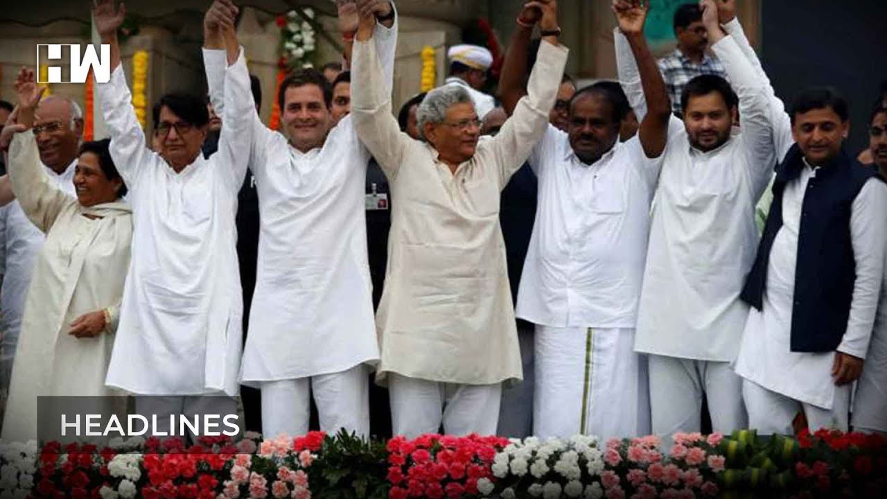 Headlines: Opposition to discuss anti-BJP alliance at key meeting