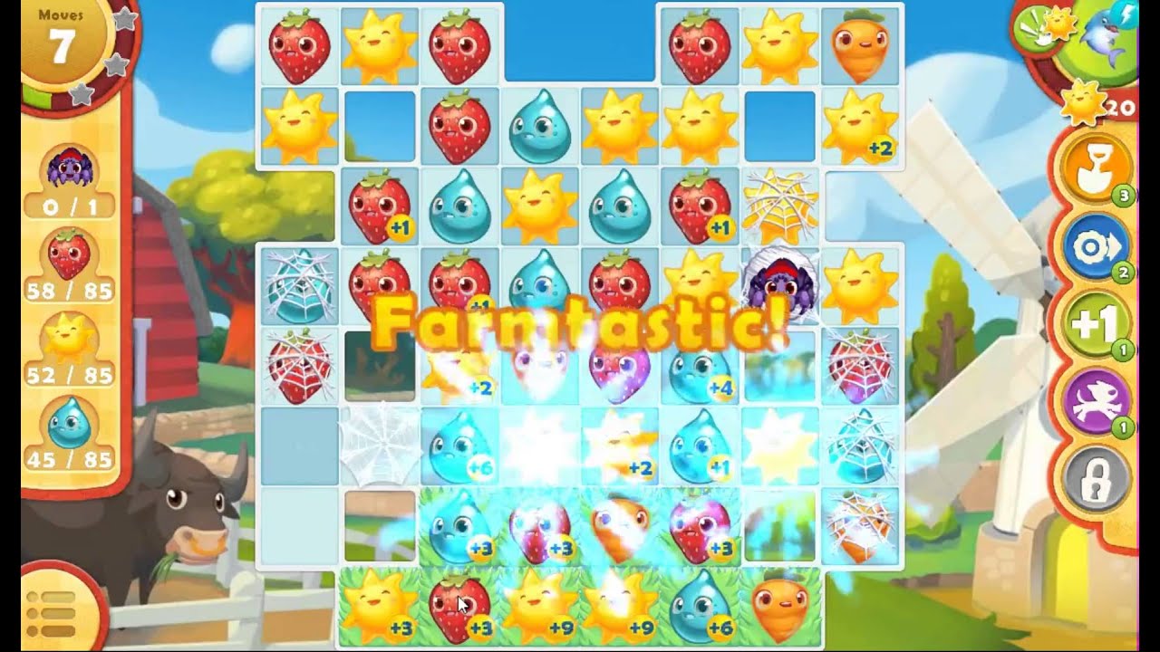 Farm Heroes Saga Level 1187